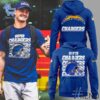 1 Los Angeles Chargers 2025 Season Hoodie designed with a clean aesthetic for everyday wear
