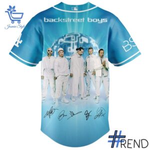 Bold and versatile 3 Los Angeles Dodgers Backstreet Boys Baseball Jersey for any occasion.