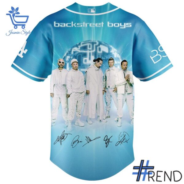 Bold and versatile 3 Los Angeles Dodgers Backstreet Boys Baseball Jersey for any occasion.