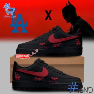 High-quality 1 Los Angeles Dodgers Batman Nike Air Force 1 featuring a stylish design for a standout look.