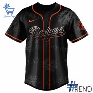 Premium Los Angeles Dodgers Creed Baseball Jersey designed for a modern, versatile style.