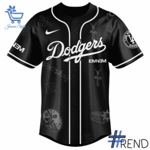 Take every step in comfort with 2 Los Angeles Dodgers Eminem Baseball Jersey