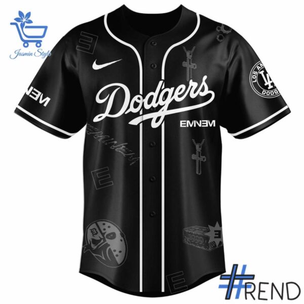 Take every step in comfort with 2 Los Angeles Dodgers Eminem Baseball Jersey