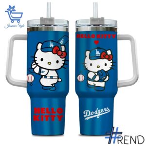 The 1 Los Angeles Dodgers Hello Kitty Tumbler 40oz brings a timeless classic into today’s style