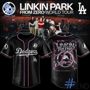 Crafted with care, the Los Angeles Dodgers Linkin Park Baseball Jersey delivers a versatile look and lasting quality.