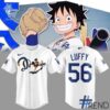 Crafted with care, the Los Angeles Dodgers One Piece Luffy Jersey delivers a versatile look and lasting quality.