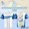 Layered outfit featuring 1 Los Angeles Dodgers Salvadoran Heritage Night 2025 jersey as the key piece