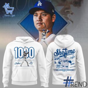 Crafted with care, the 3 Los Angeles Dodgers Shohei 1000 Career Hits Shirt delivers a versatile look and lasting quality.