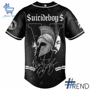 From casual to standout — 3 Los Angeles Dodgers Suicideboys Grey Day 2025 Jersey says it all.