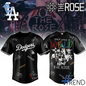 From casual to standout — 1 Los Angeles Dodgers The Rose Baseball Jersey says it all.