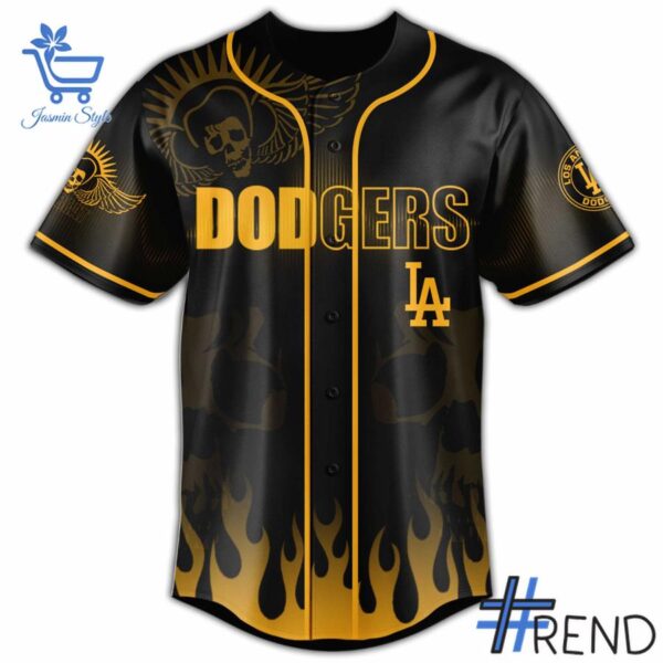 Premium quality 2 Los Angeles Dodgers VOLBEAT Baseball Jersey with a modern, versatile look