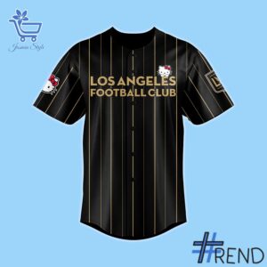 Level up your look with the bold style of 2 Los Angeles FC x Hello kitty Day 2025 Jersey.