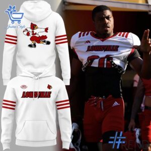 2 Louisville Cardinals Uniform Mascot Hoodie featuring a bold design for everyday confidence.