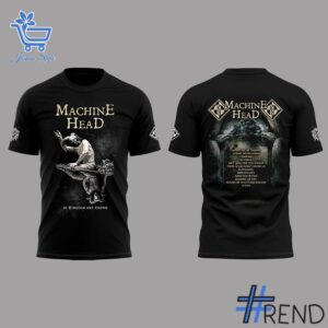 From casual to standout — 2 Machine Head Hills of Rock Festival 2025 Shirt says it all.