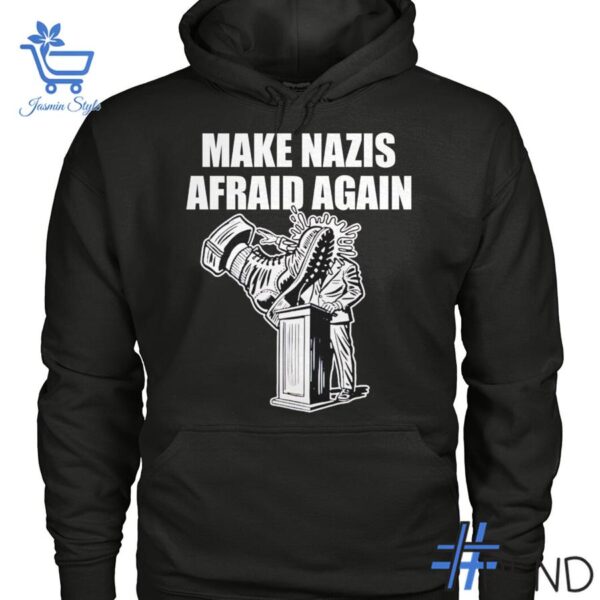 The 2 Make Nazis Afraid Again T Shirt brings street-ready confidence to everyday outfits.