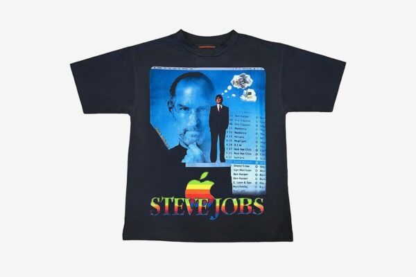 Marino Morwood Steve Jobs Apple Shirt featuring a bold design for everyday confidence.