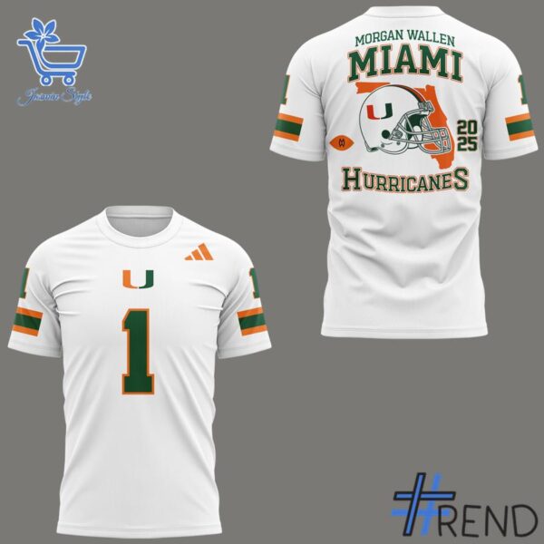 Crafted with care, the Miami Hurricanes Morgan Wallen Shirt delivers a versatile look and lasting quality.