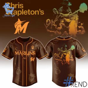 Stylish 1 Miami Marlins Chris Stapleton Jersey designed for everyday wear and lasting comfort.