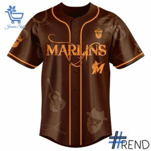Stylish 2 Miami Marlins Chris Stapleton Jersey designed for everyday wear and lasting comfort.