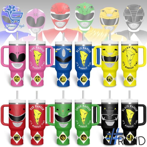 High-quality 1 Mighty Morphin Power Rangers Tumbler 40oz featuring a stylish design for a standout look.