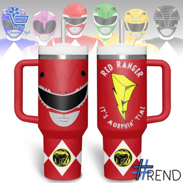 High-quality 2 Mighty Morphin Power Rangers Tumbler 40oz featuring a stylish design for a standout look.
