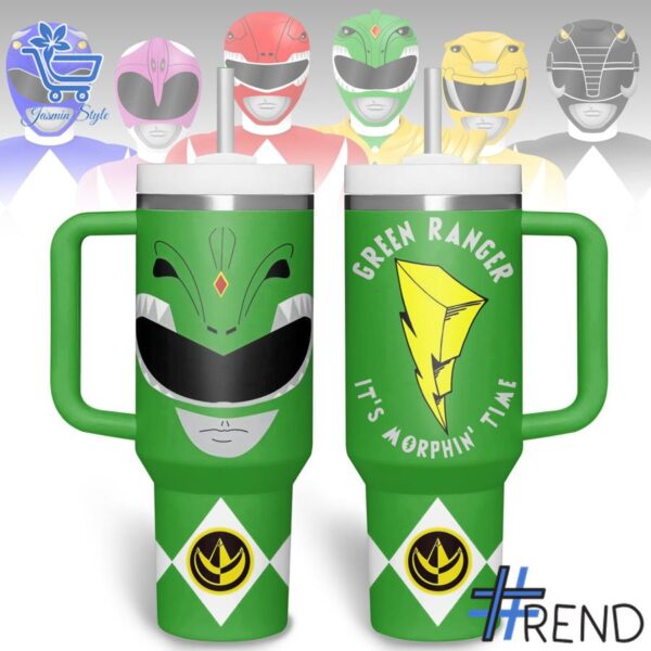 High-quality 7 Mighty Morphin Power Rangers Tumbler 40oz featuring a stylish design for a standout look.