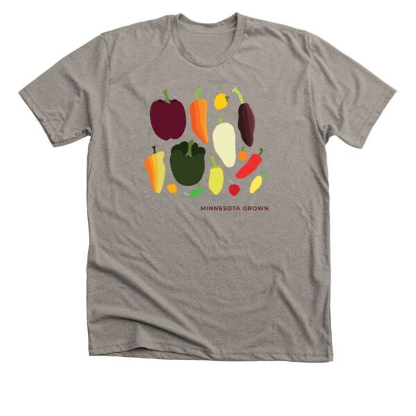 Minnesota Grown Peppers Shirt 1 designed with a clean aesthetic for everyday wear
