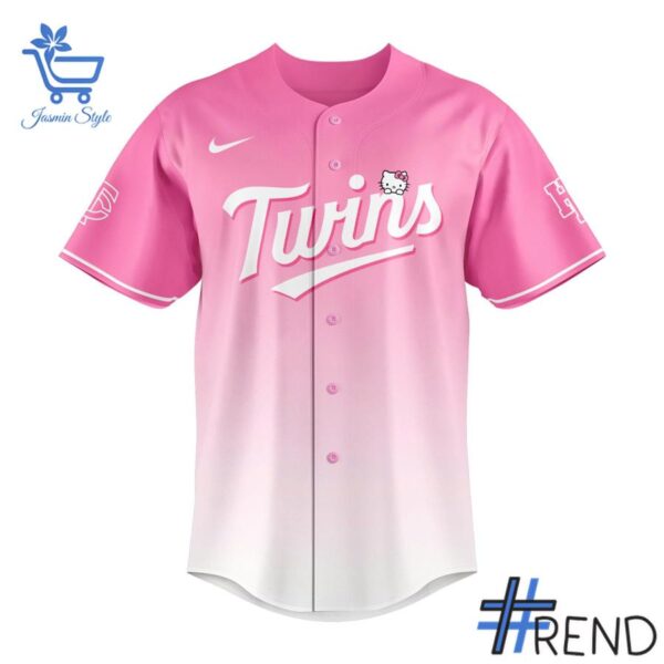 From casual to standout — 2 Minnesota Twins Hello Kitty Night 2025 Jersey says it all.
