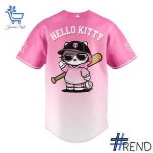From casual to standout — 3 Minnesota Twins Hello Kitty Night 2025 Jersey says it all.