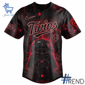 Premium quality 2 Minnesota Twins MLB Star Wars Baseball Jersey with a modern, versatile look