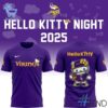 The 1 Minnesota Vikings Hello Kitty Shirt delivers iconic streetwear energy.
