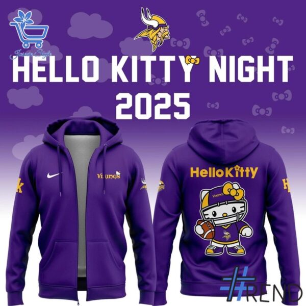 The 3 Minnesota Vikings Hello Kitty Shirt delivers iconic streetwear energy.