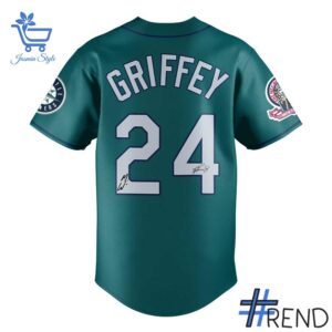 From casual to standout — 3 Morgan Wallen Seattle Mariners 1995 Ken Griffey JR Signature Jersey says it all.