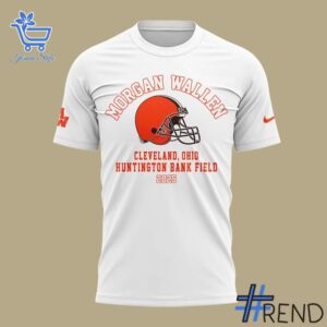 Premium 2 Morgan Wallen x Cleveland Browns T Shirt built for comfort and a modern lifestyle