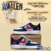 Premium 1 Morgan Wallen x New England Patriots Air Force Shoes built for comfort and a modern lifestyle