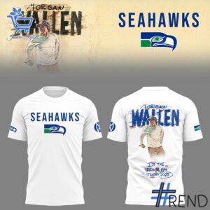 High-quality 1 Morgan x Seattle Seahawks Shirt featuring a stylish design for a standout look.