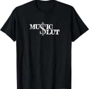Stylish Music Slut T Shirt designed for everyday wear and lasting comfort.