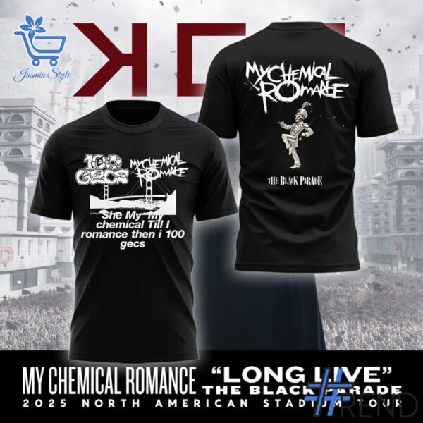 From casual to standout — 1 My Chemical Romance MCR Tour 2025 Shirt says it all.