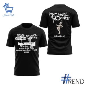 From casual to standout — 2 My Chemical Romance MCR Tour 2025 Shirt says it all.