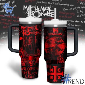 Take every step in comfort with 1 My Chemical Romance MCR Welcome To The Black Parade Tumbler
