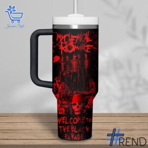 Take every step in comfort with 2 My Chemical Romance MCR Welcome To The Black Parade Tumbler