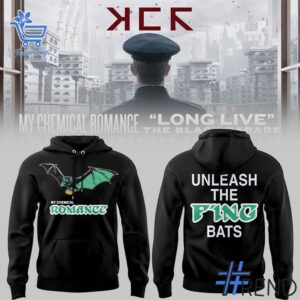 The 1 My Chemical Romance Philadelphia Unleash The Fing Bats Hoodie delivers iconic streetwear energy.