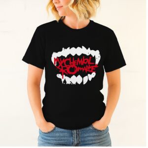 My Chemical Romance shirt designed with a clean aesthetic for everyday wear