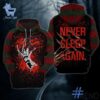 The 1 Never Sleep Again Freddy Krueger Hoodie brings street-ready confidence to everyday outfits.
