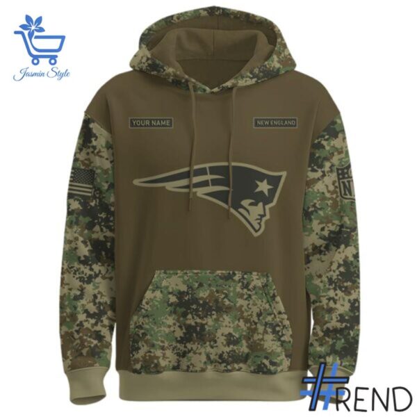 2 New England Patriots US Army 250th Birthday Hoodie featuring a bold design for everyday confidence.