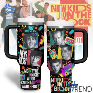 High-quality 1 New Kids on the Block Members Tumbler featuring a stylish design for a standout look.