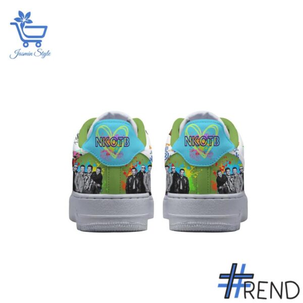 From casual to standout — 3 New Kids on the Block NKOTB Air Force Shoes says it all.