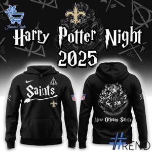 Bold and versatile 1 New Orleans Saints Harry Potter 2025 Hoodie for any occasion.