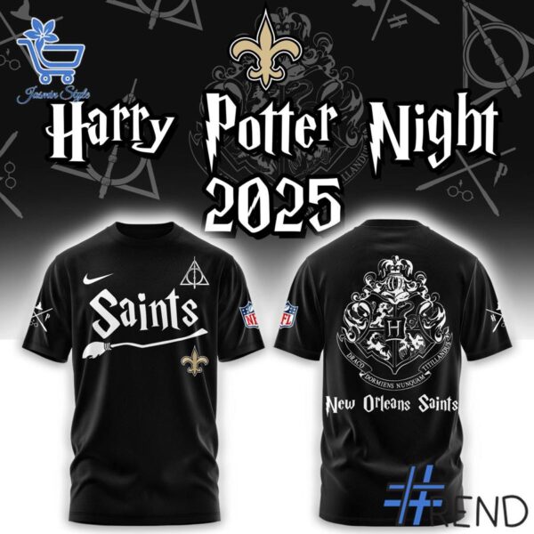 Bold and versatile 2 New Orleans Saints Harry Potter 2025 Hoodie for any occasion.