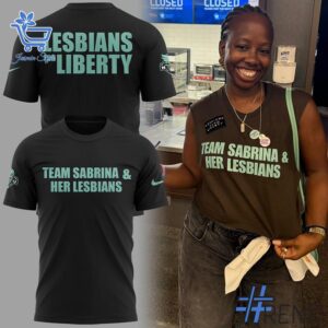From casual to standout — 1 New York Liberty Team Sabrina Her Lesbians Shirt says it all.